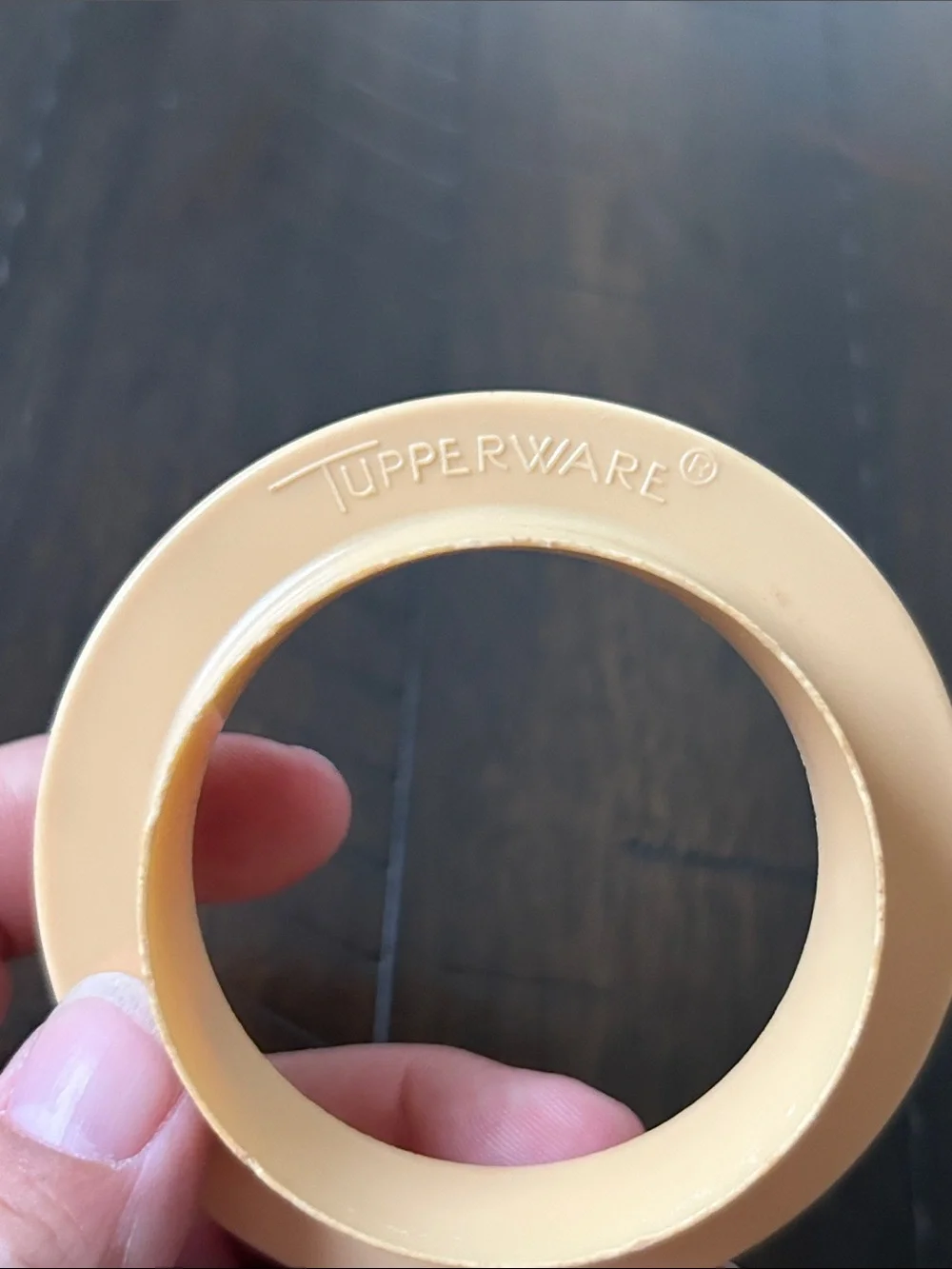 Vintage Tupperware biscuit donut cutter